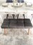 Puf Bench Ahşap Ayak 90 x 40 1