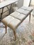 Puf Bench 90 x 40 Ahşap Ayak 2