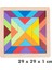 Çocuklar Montessori Gökkuşağı Ahşap Bulmaca Oyuncakları Sanat Eğitim Geometrik Yapboz Hayal Gücü Eğitim Mandala Bloklar Oyuncaklar Beyin Oyunları Renk: NB290C3 (Yurt Dışından) 1