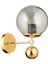 Larin Tekli Gold Füme Glop Camlı Aplik 3