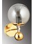 Larin Tekli Gold Füme Glop Camlı Aplik 4