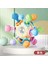 Bebek Oyuncaklar 0 12 Ay Dönen Çıngırak Topu Kavrama Aktivitesi Bebek Gelişimi Oyuncak Silikon Çıngıraklar Bebek Duyusal Oyuncaklar Için Bebek Duyusal Oyuncaklar: Teether (Yurt Dışından) 1