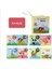 Siyah ve Beyaz Bebek Zemin Aynası Karın Duyusal Bebek Oyuncakları 6 12 Aylık Oyuncaklar Bebekler Için Montessori Geliştirme Toyunma Toyscolor: Hayvanlar (Yurt Dışından) 1