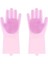 Evcil Hayvanlar Için Bakım Eldiveni - Banyo, Temizlik ve Masaj Evcil Hayvan Banyo ve Bakım Eldiveni - Nazik ve Etkili BOYUT:120G/PEMBE (Yurt Dışından) 1