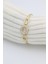 Stil Incisi/xupıng Jewelry Daire Zirkon Taşlı Kelepçe 1