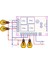 12V 433MHZ 4 Kanallı Kablosuz Kumandalı Rf Alıcılı Röle Modülü (Kutulu) 3