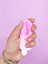 Dondurma Squishy Pullu Yumuşacık (5,5X10 Cm) Sukuşi - Pembe 4