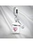 Airpod Kulaklık Sallantılı Gümüş Charm 1