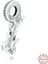 Gitar Sallantılı Gümüş Charm 1