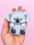 Koala Squishy Tüylü Gri Koala Yumuşacık (9x9 Cm) Sukuşi - Gri 1