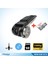 Araç Dvr Sürüş Kaydedici Kamera USB Full Hd (32 GB Sd Kart Dahil) 1080P 170° Geniş Açı 3