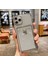 Apple iPhone 12 Pro Kılıf Kart Bölmeli Şeffaf Gri 1