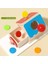 Montessori Para Kutusu Oyuncakları Nesne Kalıcı 2 Arada Ahşap Top Damla Oyunları Ahşap Bulma Çift Çekmeceler Oyuncaklar Toddlercolor Için Hediyeler: F (Yurt Dışından) 1