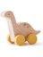 Ahşap Bebek Araba Oyuncakları Kayın Ahşap Dinozor Karikatür Arabası Teether Eğitim Montessori Oyuncaklar Diş Çıkarma Bebek Oyuncak: Tanystropheus (Yurt Dışından) 1