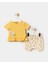 Kız Bebek T-Shirt Örme Müslin Şortlu Yazlık Ikili Takım 1