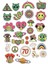 Sticker Elbiseli Horoz Estetik Vintage - Retro Serisi 6 Sayfa 5