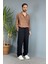 Krinkıl Kumaş Oversize Uzun Kol Gömlek 3