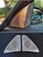 W205 Tweeter Kapakları - W205 Hoparlör Kapak Aksesuar Burmester Krom 1