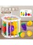 Montessori Bebek Oyuncakları 0-12 Ay Duyusal Gelişim Öğrenme Eğitim Oyuncakları Renkli Bloklar Bebekler Için Sıralama Oyunu Bebek Renk: Kesme Sebzesi (Yurt Dışından) 1