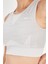 SlimFit Kadın Bisiklet Yaka Kolsuz Ekru Bra 813054 4