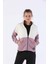 Comfort Kadın Dik Yaka Uzun Kol Koyu Lila Tracktop 20354 1