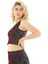 SlimFit Kadın Bisiklet Yaka Kolsuz Basic Kırmızı Bra 20490 3