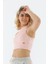 SlimFit Kadın Bisiklet Yaka Kolsuz Mercan Bra 18364 3