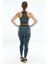 Maraton SlimFit Kadın Bisiklet Yaka Kolsuz Petrol Bra 813076 4