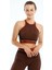 Maraton SlimFit Kadın Bisiklet Yaka Kolsuz Kiremit Bra 813076 1