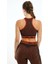 Maraton SlimFit Kadın Bisiklet Yaka Kolsuz Kiremit Bra 813076 2
