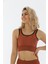 SlimFit Kadın Bisiklet Yaka Kolsuz Bakır Bra 813055 1