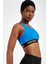SlimFit Kadın Atlet Yaka Kolsuz Saks Bra 17170 3