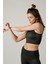 SlimFit Kadın Bisiklet Yaka Kolsuz Haki Bra 813055 4