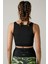 SlimFit Kadın Atlet Yaka Kolsuz Siyah Bra 18513 2