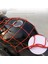 Motosiklet Kask Filesi – 6 Kanca | Kırmızı | 1 Metre Esneyebilir 2