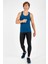SlimFit Erkek Atlet Yaka Kolsuz Petrol Atlet 824009 5