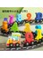 12PCS/SETLER Manyetik Dijital Tren Renkli Biliş Ahşap Oyuncak Öğrenme Arabası Montessori Çocuk Meclisi Eğitim Oyuncak Çarşamba: Ahşap Oyuncak (Yurt Dışından) 1