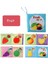 Siyah Beyaz Yenidoğan Ayna Oyuncakları Bebekler Için Bebek Karın Zamanı Montessori Geliştirme Yüksek Kontrast Etkinlik Duyusal Toycolor: Mini Kitap (Yurt Dışından) 1