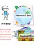 7pcs Çocuklar 3D Dıy El Yapımı Oyuncaklar 2 Kağıt Tabak Çıkartma Malzemesi 5 Eva Sticker Kids Anaokulu Sanat Zanaat Eğitim Oyuncakları Gyhcolor: 5eva 2 Plakalı Çocuk (Yurt Dışından) 1
