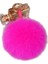 2024 Lüks 13CM Kaık Tilki Kürk Top Pom Poms Kürk Ponpon Anahtarlık Araba Anahtarlık Metal Halka Kolye Kadınlar Için Renk: Yeşil / Boyut: 13 cm (Yurt Dışından) 1