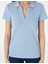 Kadın Açık Mavi Slim Fit Basic Tişört 50306039-VR003 6