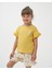Kız Çocuk Fırfır Detaylı T-Shirt Şortlu Örme Müslin Yazlık Ikili Takım 2