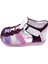 Ortopedik Kız Bebek ve Çocuk Sandaleti KBGCM2406 Bordo Pembe Beyaz 24 7