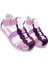 Ortopedik Kız Bebek ve Çocuk Sandaleti KBGCM2406 Bordo Pembe Beyaz 24 8