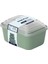 3’lü Erzak Gıda Saklama Kabı, Buzdolabı Düzenleyici Organizer 3’lü Set (600ML,1100ML,1800ML) 3