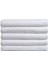 5 Li Otel Banyo Havlusu %100 Pamuklu 70x150 Cm Beyaz 20/2 Ring 500 Gr 1