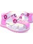 Ortopedik Kız Bebek ve Çocuk Sandaleti KBTKL2407 Pembe Beyaz 24 3