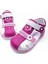 Ortopedik Kız Bebek ve Çocuk Sandaleti KBTKL2407 Fuşya Beyaz 24 1
