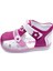 Ortopedik Kız Bebek ve Çocuk Sandaleti KBTKL2407 Fuşya Beyaz 24 4