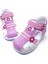 Ortopedik Kız Bebek ve Çocuk Sandaleti KBTKL2407 Lila Beyaz Pembe 22 1